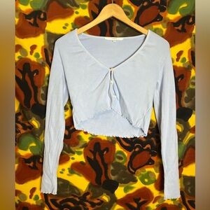 Baby Blue Tularosa Green Womens XS Cardigan